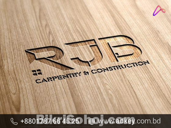 Woodworking Logo Design for a Company in Dhaka BD